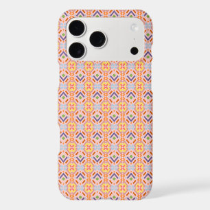 Motif géométrique mosaïque pixel pastel rétro