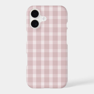 Motif Gingham en couleurs roses de ballerine prépa