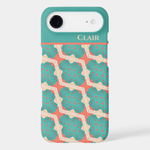 Motif graphique organique amusant et funky sarcell