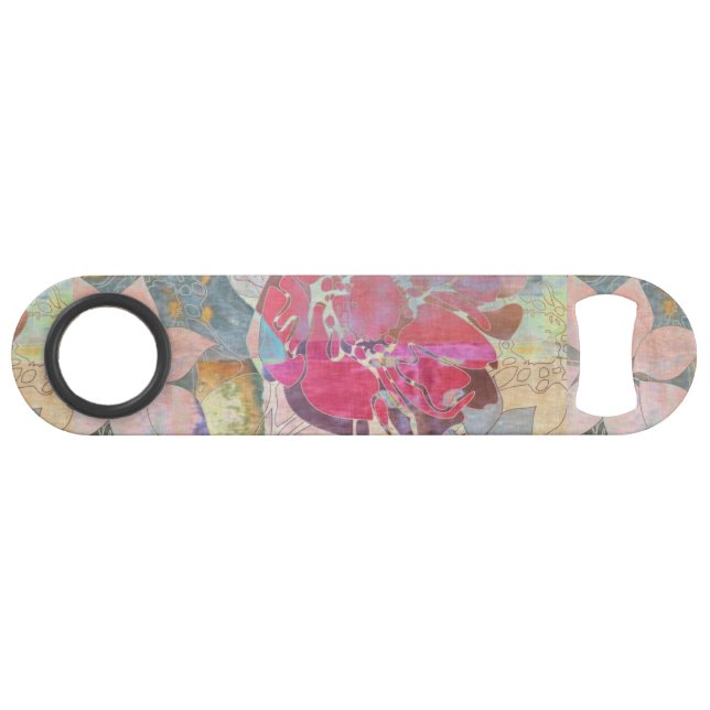 Motif grunge floral d'art (Devant (Horizontal))