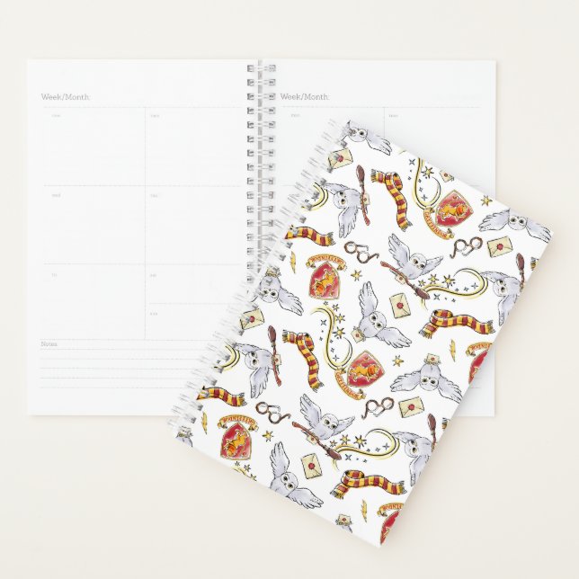 Motif Hedwig GRYFFINDOR™ (Devant avec enveloppe)