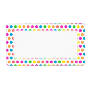 Motif heureux d'amusement de pois coloré par