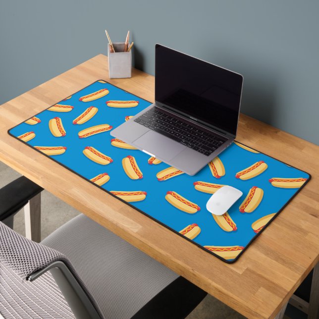 Motif Hotdogs de restauration rapide (Bureau 2)