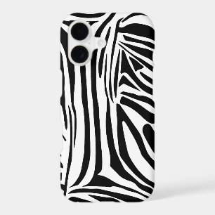 Motif Imprimé Zèbre Noir et Blanc Gras