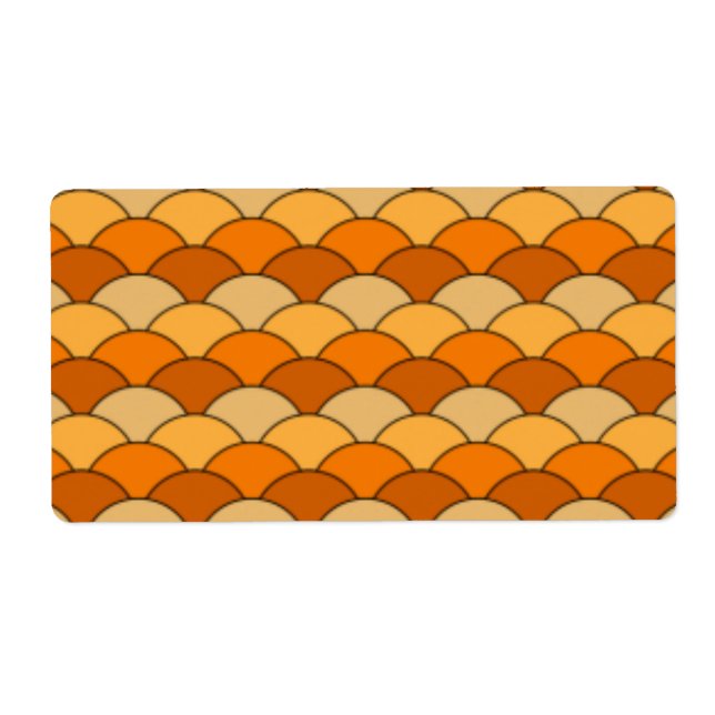 Motif japonais à l'échelle de poisson (Devant)