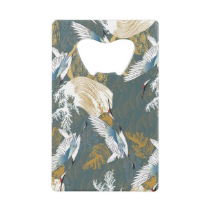 Motif japonais Vintage Crane Birds