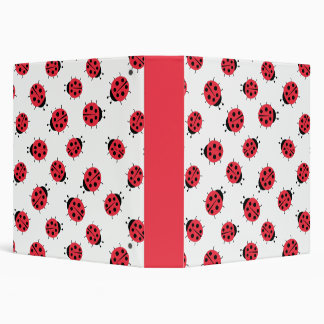Motif Ladybug Imprimer Classeur de bague 3