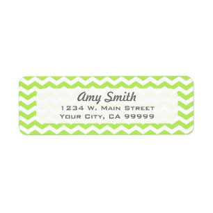 Motif Lime Green Chevron Zigzag Moderne