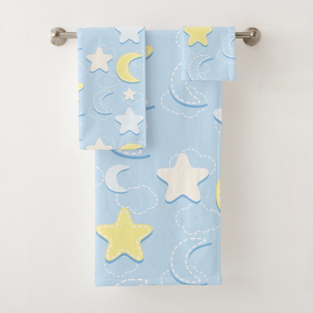 Motif Lune & Étoiles (En situation)