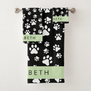 Motif mâle, Patrouilles de chien, Noir et Blanc, V