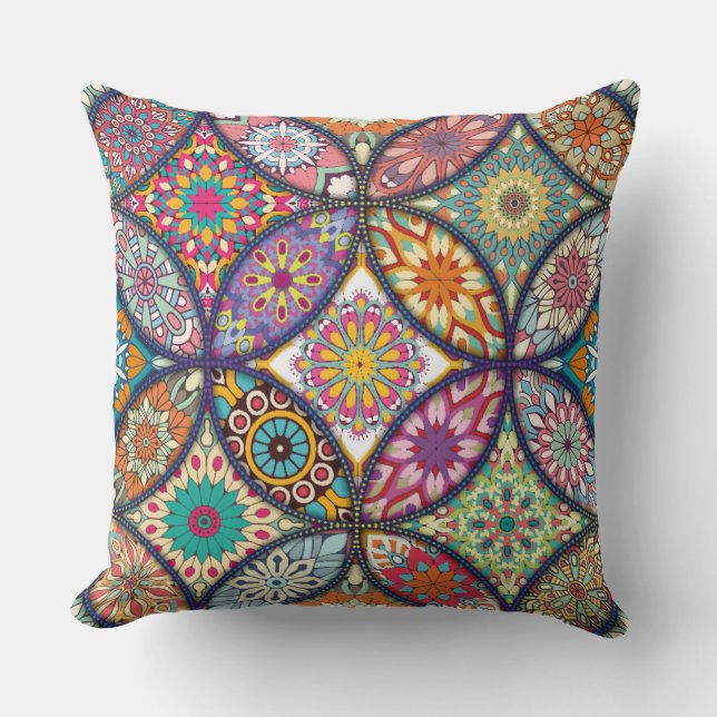 Motif Mandala - Coussin (Recto)