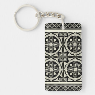 Motif Mandala noir et blanc par Vision Studio