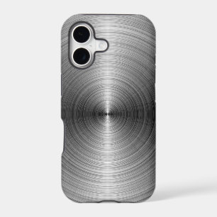 Motif métallisé argent