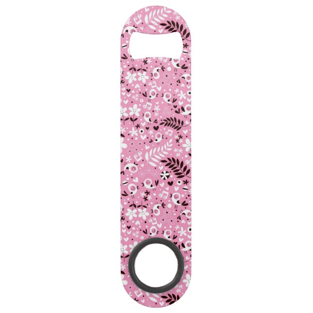 motif mignon de rose d'oiseaux et de fleurs (Devant)