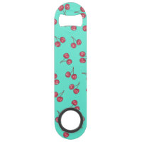 Motif mignon rouge Teal lumineux d'illustration de