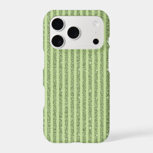 Motif Minimaliste Pailleté Pistache Douce
