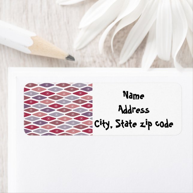 Motif moderne du milieu du siècle (En situation)