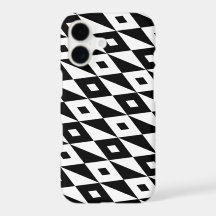 Motif moderne noir et blanc de pastilles