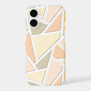 Motif mosaïque jaune citron