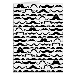 Motif Mustache