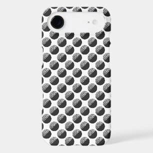 Motif noir et blanc Many Moons