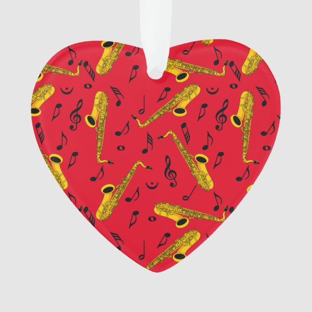 Motif note musique saxophone (devant)