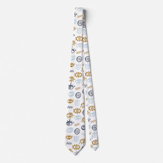 Motif oculaire monogramme | Ajouter un Cravate de