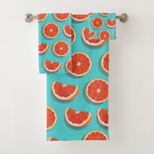 Motif orange juteux doux