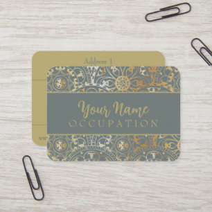 Motif Oriental Mandala - Carte de visite