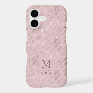 Motif Pailleté Rose Pâle Doré Clair Personnalisé