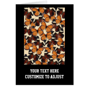 motif papillon Brown