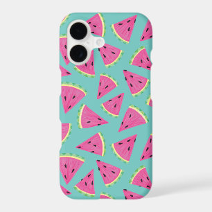 Motif pastèque menthe