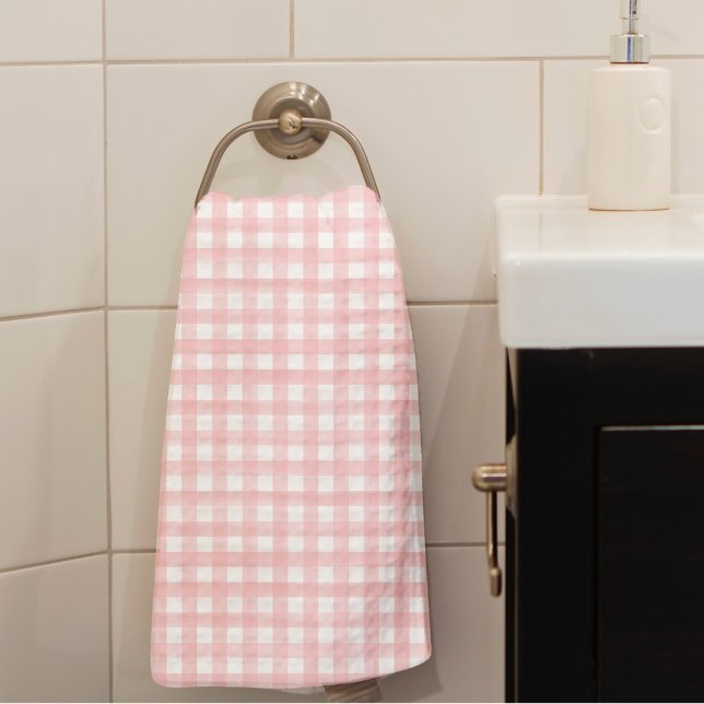 Motif Plaid classique rose et blanc En vichy (Créateur téléchargé)