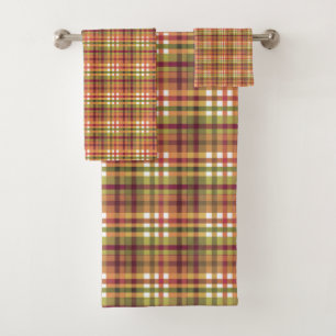 Motif plaid multicolore