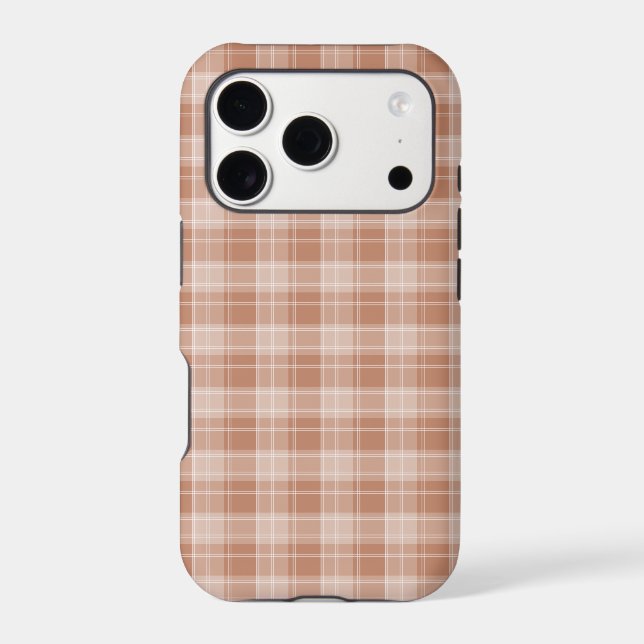 Motif Plaid orange clair (Verso)