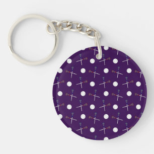 Motif pourpre de lacrosse