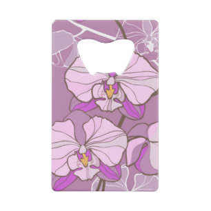 Motif pourpre d'orchidée
