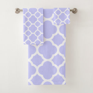 Motif Quatrefoil Periwinkle