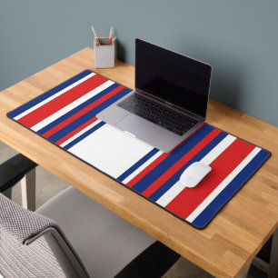 Motif rayures verticales rouge blanc bleu patrioti