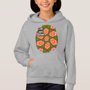 Motif Red Lilies