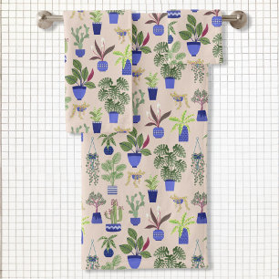 Motif rose Cactus