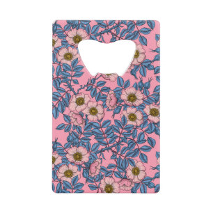 Motif rose de chien