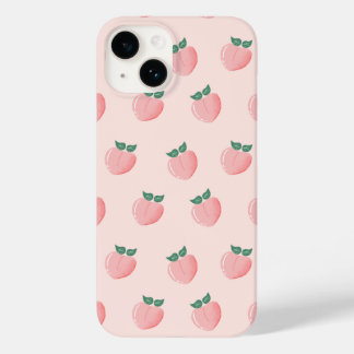 Motif rose mignon iPhone 14 Coque - Matte Fin