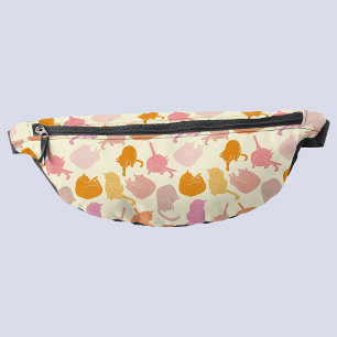 Motif rose orange Peach Chat