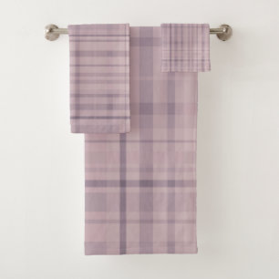 Motif rose pourpre mauve de plaid