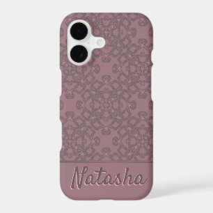 Motif Rose Poussiéreuse Personnalisé