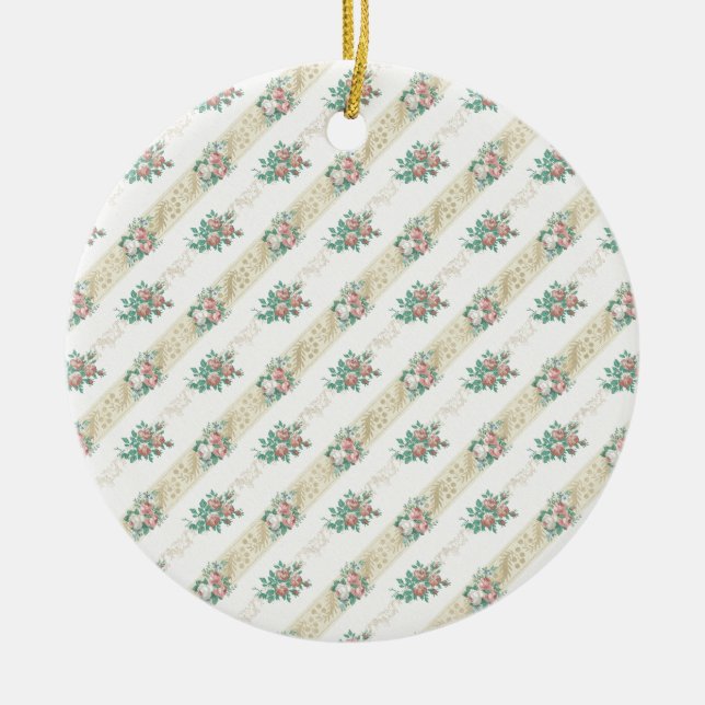 Motif Rose vintage - Ornement (Devant)