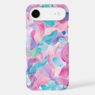 Motif Ruban Abstrait Pastel