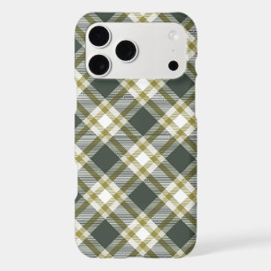 Motif sans couture à carreaux diagonaux vert olive