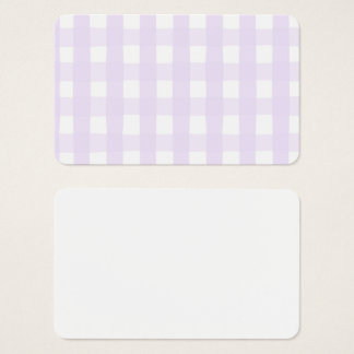 Motif sans couture à carreaux en vichy lilas peint